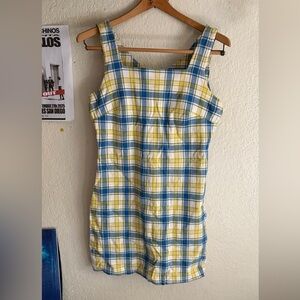 Vinatge Guess Plaid dress